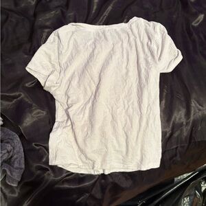 Women's White Casual Top